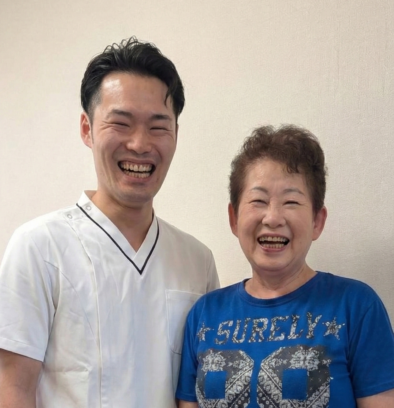 お客様との写真